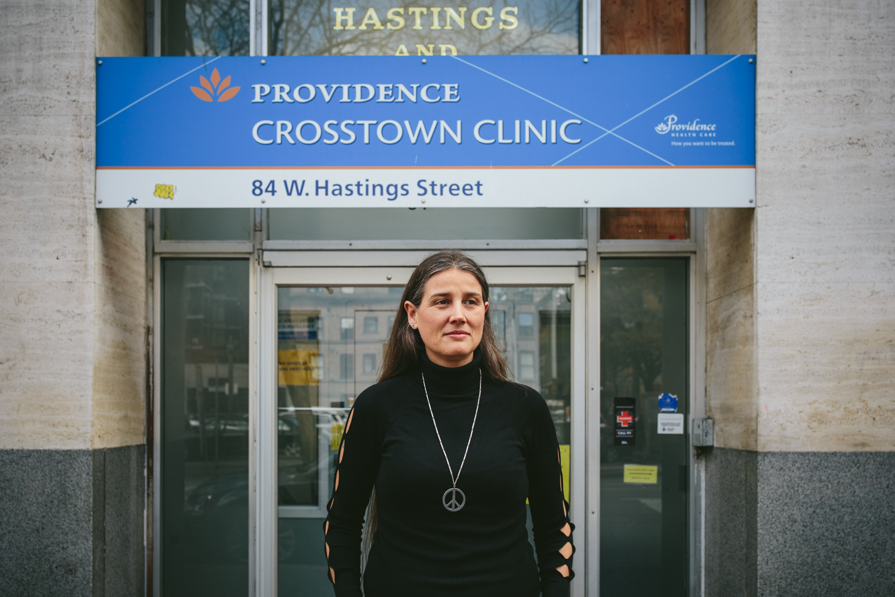 Dr. Eugenia Oviedo-Jokes at Crosstown Clinic, a SALOME site / Photo courtesy Vice News